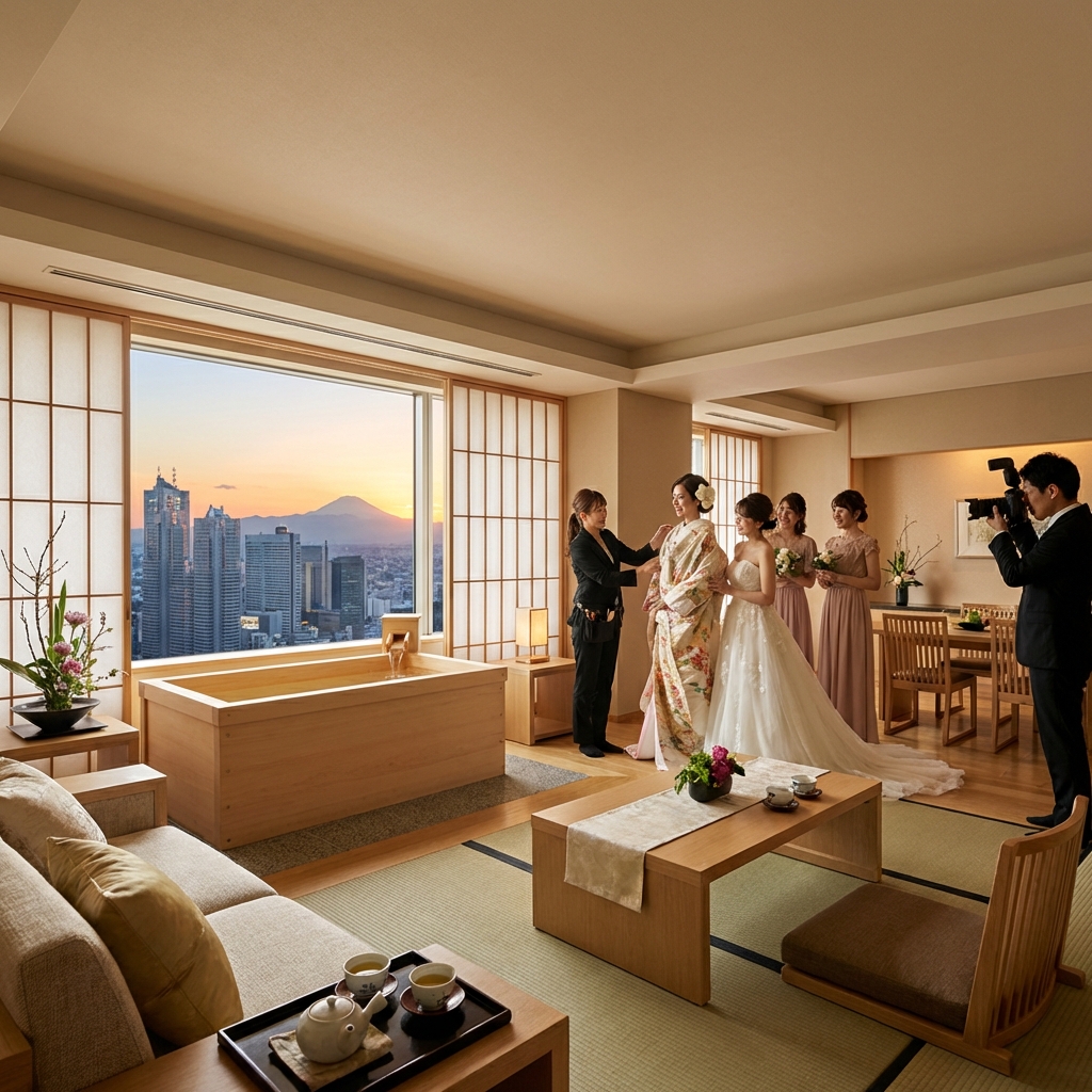 ヒルトン東京 客室風景