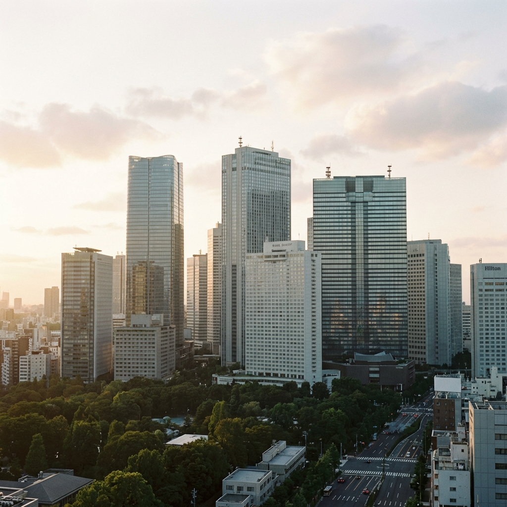 西新宿のホテル群